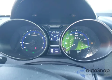 2014 Hyundai Veloster Turbo W/Black z USA, uszkodzony, nr VIN KMHTC6AE3EU194018